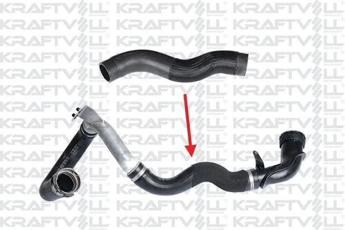 Kraftvoll 10031212  Turbo Hortumu Plastik Ve Metal Parça Hariç Mokka 1.6 Cdtı 4x3 1302287 ürün görseli
