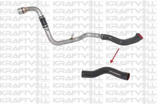 Kraftvoll 10030627  Turbo Hortumu Büyük Metal Boru Hariç Logan 1.5dcı K9k 144608304r2 ürün görseli 1