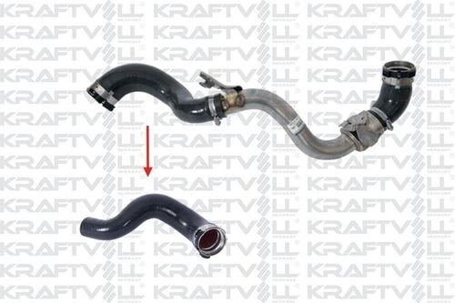 Kraftvoll 10032553  Turbo Hortumu Büyük Metal Boru Hariç Renault Trafic Iıı 1.6 Dcı Opel Vivaro B 1.6 Dcı 144603145r ürün görseli
