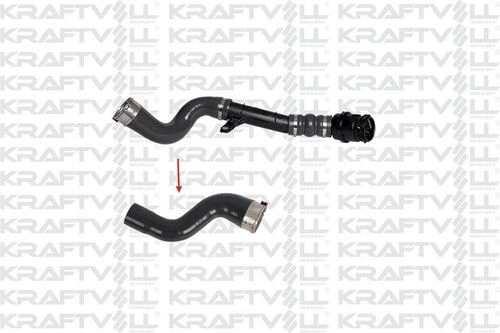 Kraftvoll 10034616  Turbo Hortumu-plastik Boru Hariç-ok Iıe Gosterııen Büyük Hortum Renault Megane Iv 1.5 Dcı- Renault 144606515r ürün görseli 1