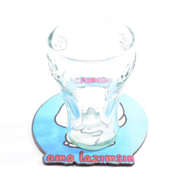 Zalımsın Ama Lazımsın Bardak Altlığı - 2