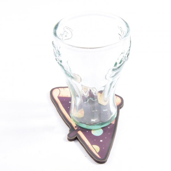 Astronot Pizza Bardak Altlığı - 2