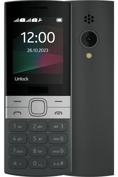 Nokia XL Çift Hatlı,Hızlı Arama Özellikli, Radyo Özelliği, Kameralı,Hafıza Kartı,Siyah Tuşlu Cep Telefonu