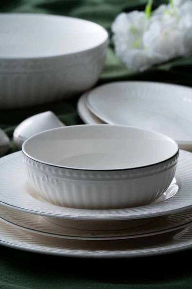 Acar Doralie Silver 29 Parça Yemek Takımı POR-07125 - 2