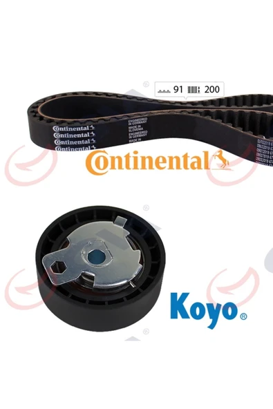 GVA 59T3520C TRİGER SETİ CONNECT 2002 2013 1.8 TDCİ KTB 470 ürün görseli 1