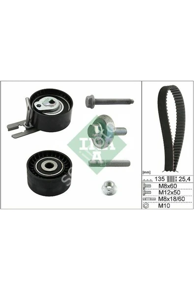 INA 530036910 x EKSANTRİK GERGİ KİTİ C3 02 - 1