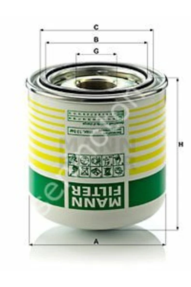 Mann TB1364X FİLTRE AĞIR VASITA