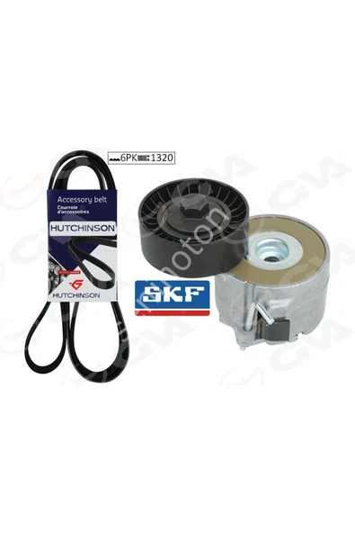 GVA 59A2929 ALTERNATÖR GERGİ KİTİ LINEA PUNTO AGILA ASTRA H J COMBO CORSA C D MERIVA 1.3CDTI JTD K016PK1320 ürün görseli 1