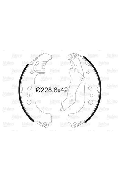 Valeo 564192 Pabuçlu Fren Balatası Skoda Roomster-toledo Iv Pabuçlu Fren Balatası Binekval- 6r0698525b - 1