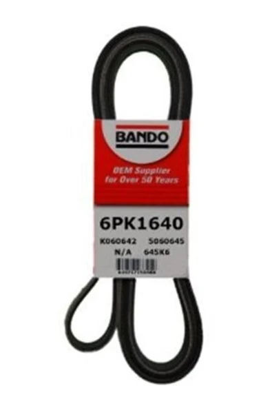 Bando 6PK1640 V Kayışı Megane 95-99 Laguna I 2.0 16v Ac ürün görseli