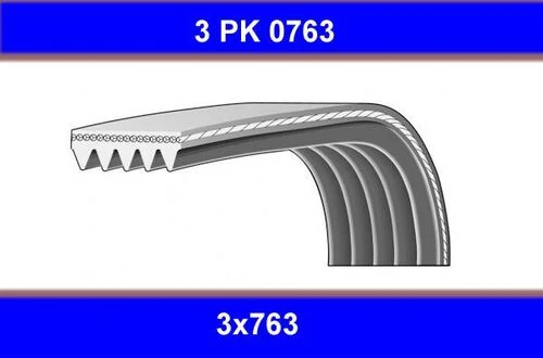 Gmb 3PK0763 V Kayışı 626 F8 Fe 88-92 3Pk763