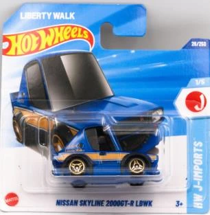 Hot Wheels Tekli Arabalar Nissan Skyline 2000GT-R LBWK HYX54 (J-Imports)