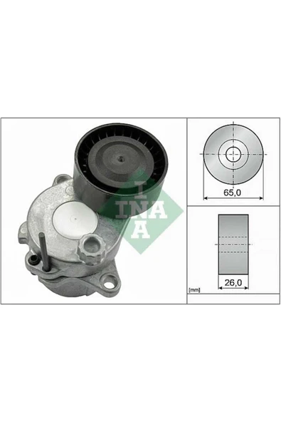 INA 534059210  Gergi Kütüğü Mercedes 204-212-218-Glk 09-15. ürün görseli 1