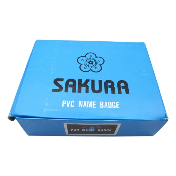Linea Sakura İğneli Yaka Kartı 50 li Kutu (LN130)