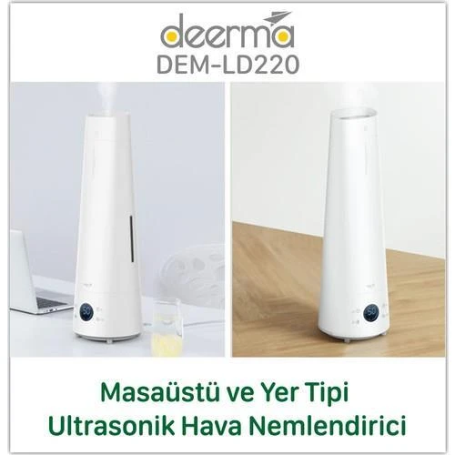 Deerma Uzaktan Kumandalı Ultrasonic Soğuk Buhar Makinesi LD220 - 4