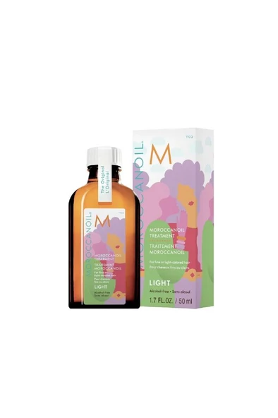 Treatment Light Parlaklık Verici Şekillendirici Saç Açıcı Argan Saç Yağı 50ml
