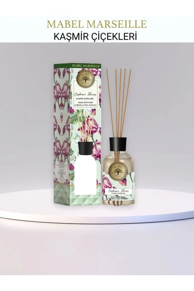 Kaşmir Çiçekleri Çubuklu Oda Kokusu 100 ml  x 12 Adet - 2