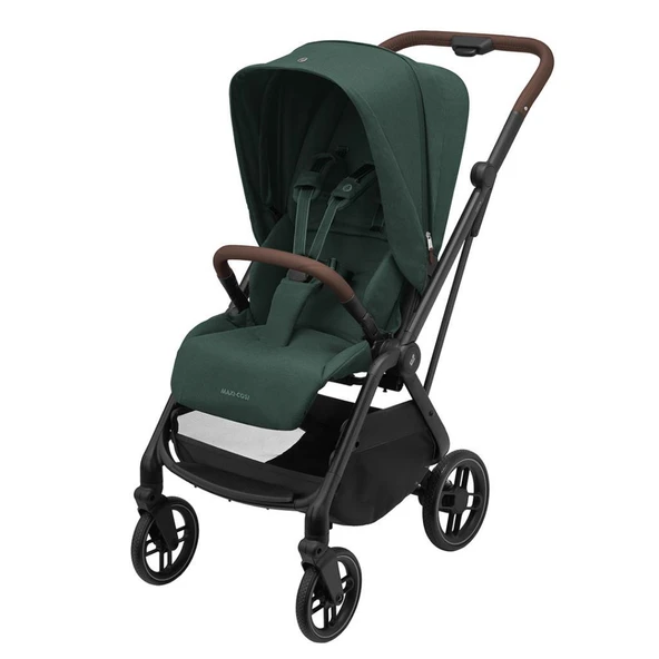 Maxi-Cosi Leona2-Pebble S Tek Elle Katlanabilen Ultra Kompakt Çift Yönlü Seyahat Sistem Bebek Arabası Green-Black - 2