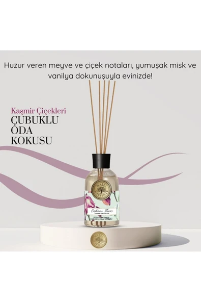 Kaşmir Çiçekleri Çubuklu Oda Kokusu 100 ml  x 12 Adet - 3