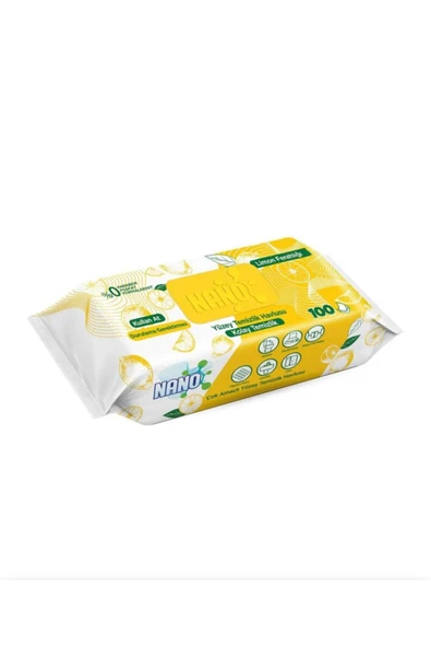 Nano Yüzey Temizlik Havlusu Limonlu 100'lü