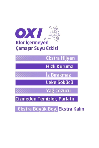 Mr. Oxy Kullan-At Lavanta Kokulu Yüzey Temizlik Havlusu 3x100 - 3