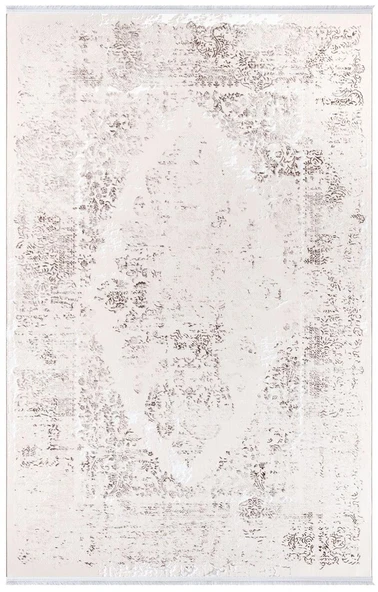 İpek Halı Sihir Koleksiyonu 17302 Krem 100 x 200 cm