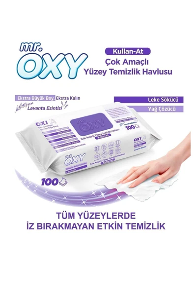 Mr. Oxy Yüzey Temizlik Havlusu 3'lü Tanışma Seti - 3