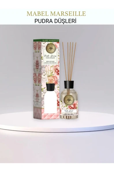 Pudra Düşleri Çubuklu Oda Kokusu 100 ml x 12 Adet - 3