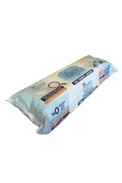 Mr. Oxy Yüzey Temizlik Havlusu Mop Uyumlu 50 Yaprak Plastik Kapaklı (2 Li Set) 100 Yprk - 2