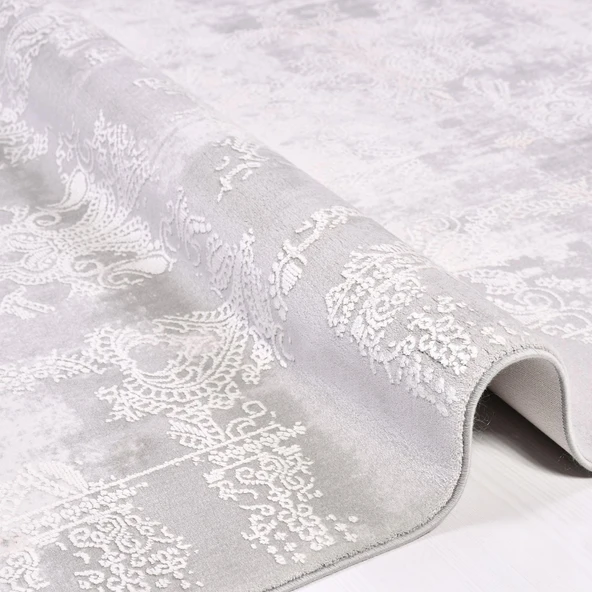 İpek Halı Blossom Koleksiyonu 13409 Gri 200 x 300 cm - 3