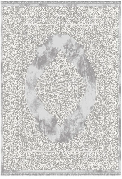 İpek Halı Blossom Koleksiyonu 13618 Gri 120 x 200 cm