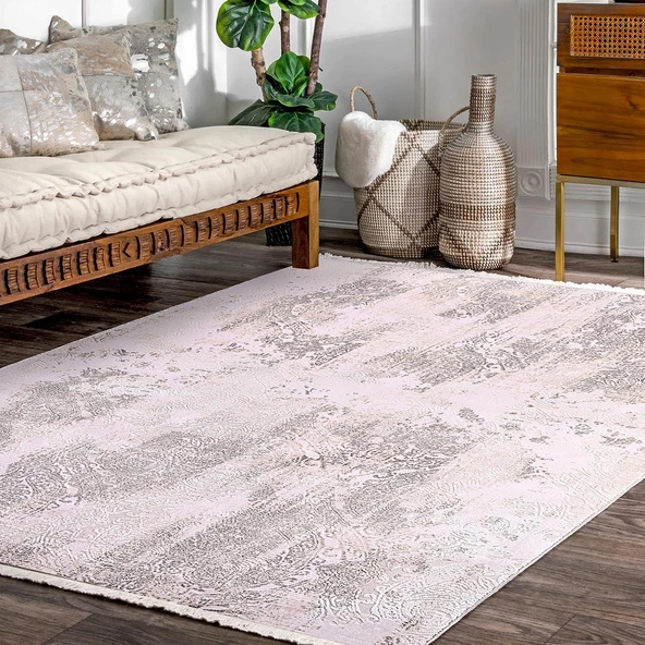 İpek Halı Blossom Koleksiyonu 13552 Krem 120 x 200 cm - 5