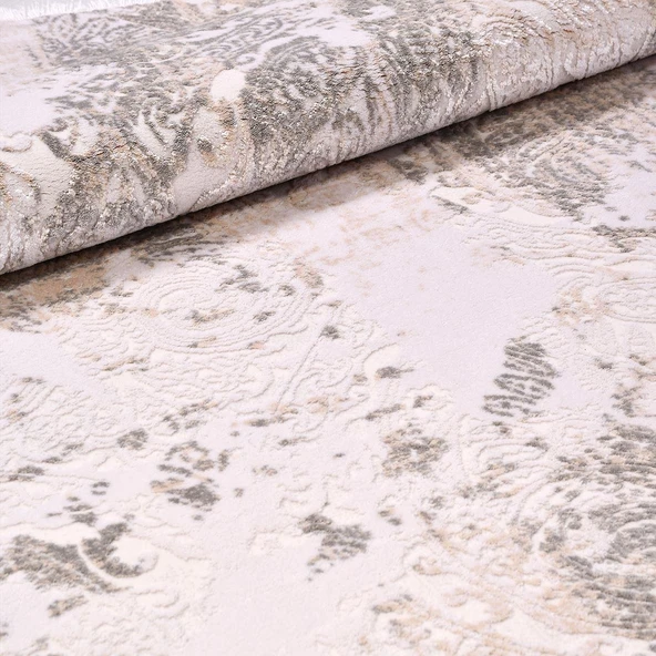 İpek Halı Blossom Koleksiyonu 13552 Krem 120 x 200 cm - 4