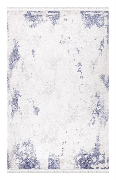 İpek Halı Blossom Koleksiyonu 13551 Mavi 120 x 200 cm