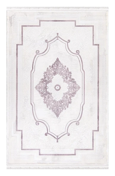 İpek Halı Blossom Koleksiyonu 13452 Krem 100 x 200 cm