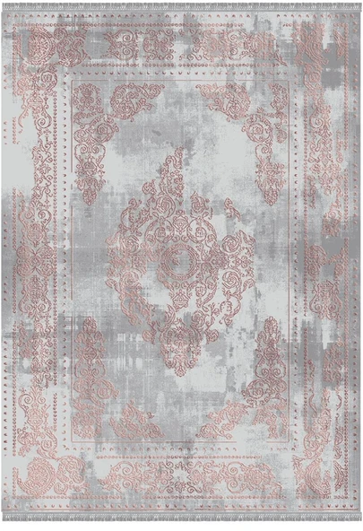 İpek Halı Blossom Koleksiyonu 13502 Gri 200 x 300 cm