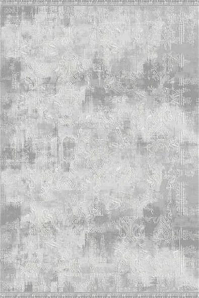 İpek Halı Blossom Koleksiyonu 13409 Gri 80 x 150 cm