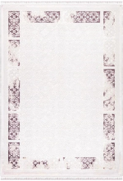 İpek Halı Blossom Koleksiyonu 13451 Krem 80 x 300 cm