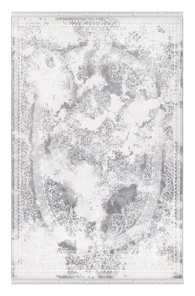 İpek Halı Blossom Koleksiyonu 13622 Gri 160 x 235 cm