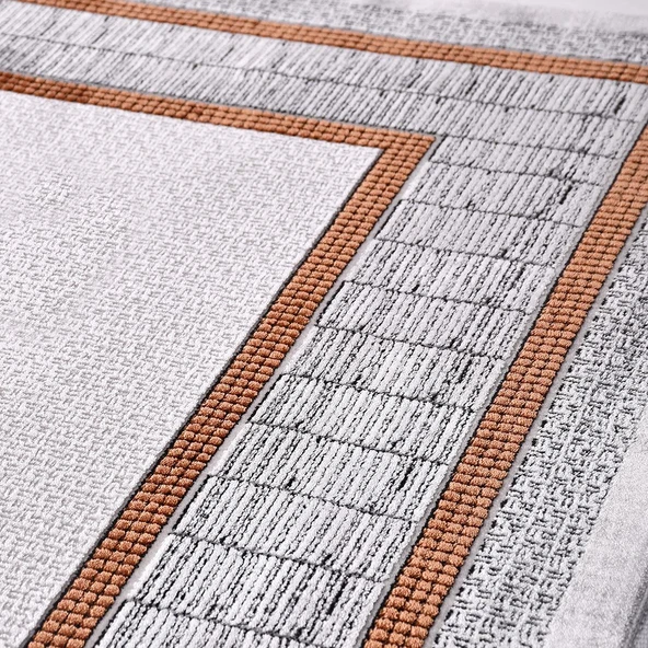 İpek Halı Roxanne Koleksiyonu 17166 Gri 100 x 200 cm - 3