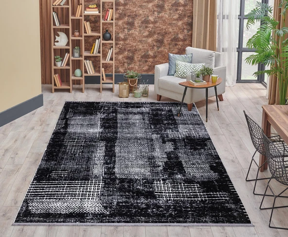 İpek Halı Sedefkar Koleksiyonu 16604 Gri 100 x 300 cm - 2