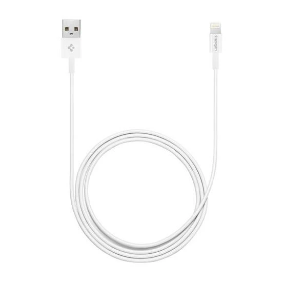 Spigen Essential Apple Lightning Şarj ve Data Kablo (1 Metre) MFI Lisanslı Made For Apple C10LS