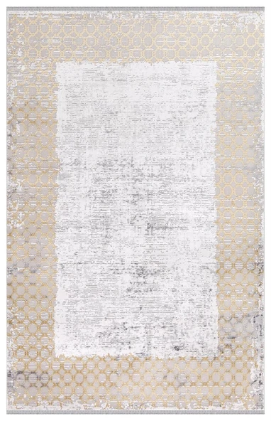 İpek Halı Roxanne Koleksiyonu 17167 Gri 80 x 300 cm