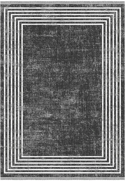 İpek Halı Roxanne Koleksiyonu 17109 Gri 100 x 300 cm