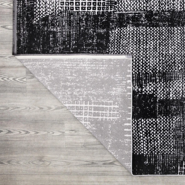 İpek Halı Sedefkar Koleksiyonu 16604 Gri 100 x 300 cm - 3