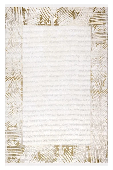 İpek Halı Sardes Koleksiyonu 6453A Krem 100 x 300 cm