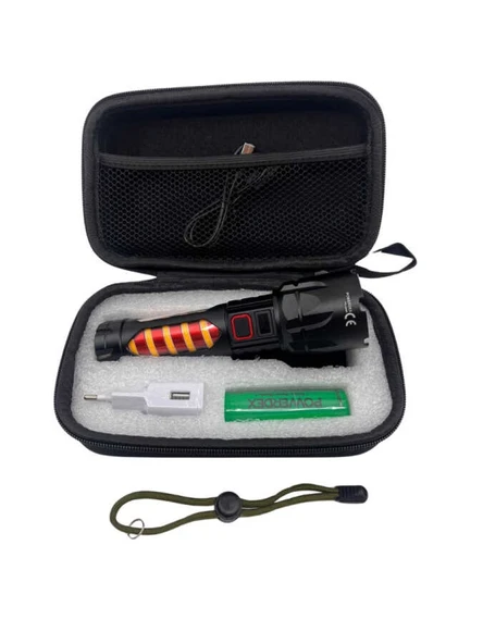 Powerdex PD-8800 20 Watt 2000 Lümen Profesyonel El Feneri