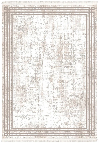 İpek Halı Sardes Koleksiyonu 6135A Krem 80 x 150 cm