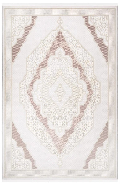 İpek Halı Sardes Koleksiyonu 6411A Krem 80 x 300 cm