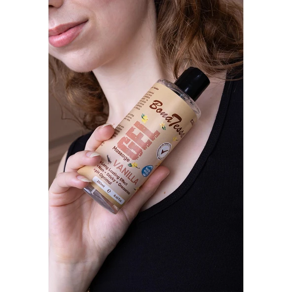 Bona Tessa Vanilya Aromalı Masaj Jeli 250 ml - 4